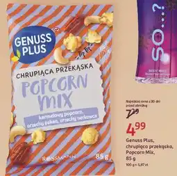 Rossmann Popcorn mix Genuss Plus oferta