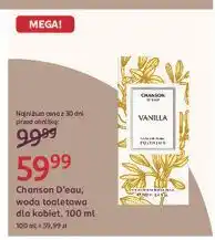 Rossmann Woda toaletowa Chanson D'eau Vanilla oferta