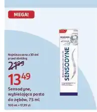 Rossmann Pasta do zębów whitening Sensodyne Odbudowa I Ochrona oferta