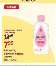 Rossmann Oliwka łagodna Johnson's Baby oferta