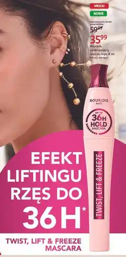 Rossmann Tusz do rzęs Bourjois Twist Lift & Freeze oferta