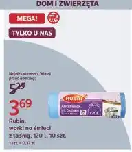 Rossmann Worki na smieci 120 l Rubin Licht oferta