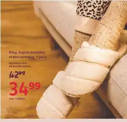 Rossmann Kapcie damskie Eloy oferta