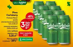 Żabka Piwo Carlsberg Premium Pilsner puszka oferta