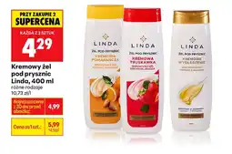 Biedronka Kremowy żel pod prysznic różne rodzaje oferta