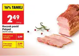 Biedronka Boczek paski oferta