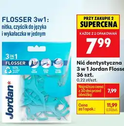 Biedronka Nić dentystyczna 3w1 oferta