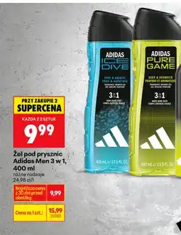 Biedronka Żel pod prysznic dla mężczyzn 3w1 oferta