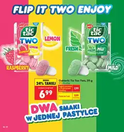 Biedronka Cukierki Tic-Tac Two, różne rodzaje oferta