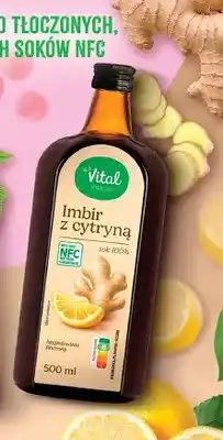 Biedronka Sok 100% NFC imbir z cytryną oferta