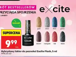 Biedronka Hybrydowy lakier z brokatem do paznokci oferta