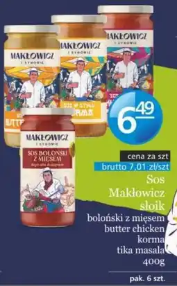 Specjał Sos Makłowicz słoik oferta