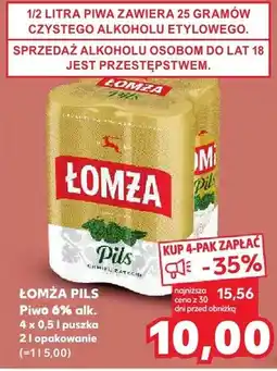 Kaufland Piwo 8% alk. 4-pak oferta
