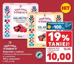 Kaufland Galaretka z sokiem malinowym w czekoladzie oferta