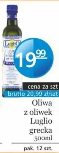 Specjał Oliwa z oliwek Luglio grecka oferta