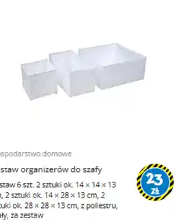 Tedi Zestaw organizerów do szafy oferta