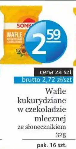 Specjał Wafle kukurydziane w czekoladzie mlecznej oferta
