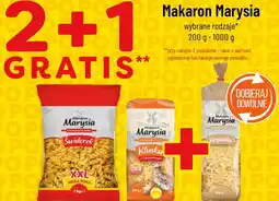 Polomarket Makaron Marysia wybrane rodzaje oferta