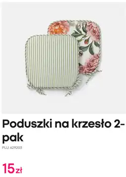 Pepco Poduszki na krzesło 2-pak oferta
