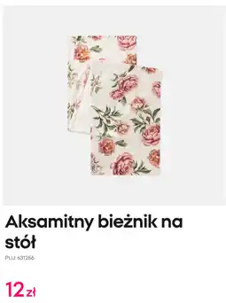 Pepco Aksamitny bieżnik na stół oferta