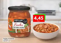 Specjał Fasolka po bretońsku oferta