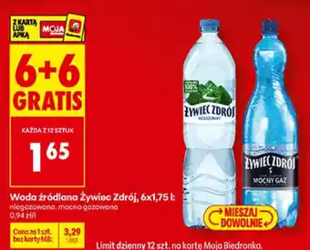 Woda źródlana Żywiec Zdrój