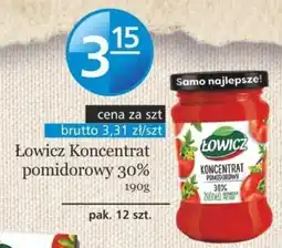 Specjał Łowicz Koncentrat pomidorowy 30% oferta