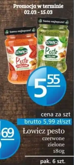 Specjał Łowicz pesto oferta