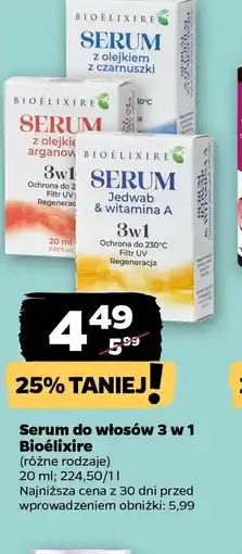 Netto Serum do włosów Bioélixire oferta