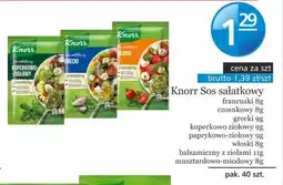 Specjał Knorr Sos sałatkowy oferta