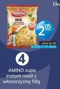 Specjał Amino zupa instant rosół z włoszczyzną oferta
