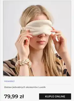 Home&You Zestaw jedwabnych akcesoriów Luxsilk oferta