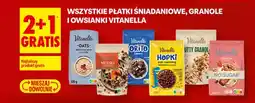 Biedronka Płatki śniadaniowe, granole i owsianki vitanella oferta