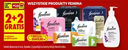 Biedronka Produkty femina oferta