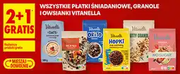Biedronka Wszystkie płatki śniadaniowe, granole i owsianki Vitanella oferta