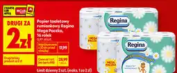 Biedronka Papier toaletowy rumiankowy Regina Mega Paczka, 16 rolek oferta