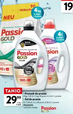 Intermarche Żel do prania black Passion Gold oferta