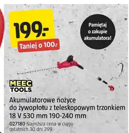 Jula Nożyce akumulatorowe Meec Tools oferta