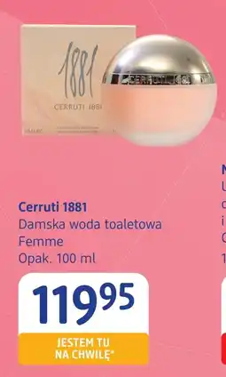 dm drogerie markt Woda toaletowa Cerruti oferta