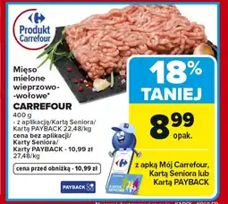 Carrefour Mięso mielone Carrefour oferta
