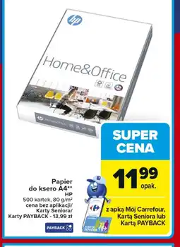 Carrefour Market Papier ksero HP oferta