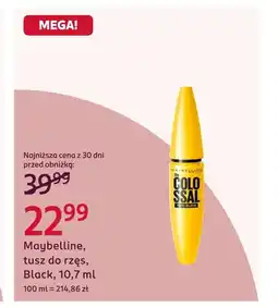 Rossmann Tusz do rzęs Maybelline oferta