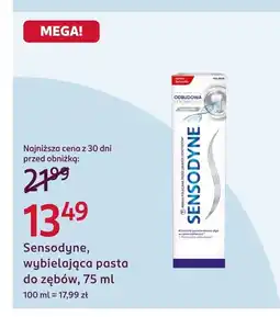 Rossmann Pasta do zębów Sensodyne oferta