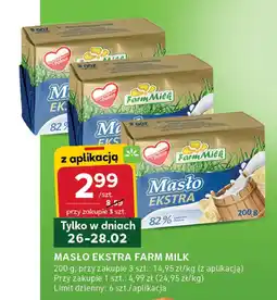 Stokrotka Express Masło Farm Milk oferta