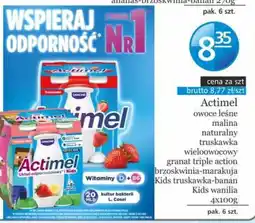 Specjał Napój mleczny Actimel oferta