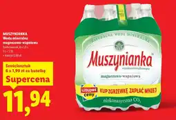 Lidl Woda mineralna Muszynianka oferta