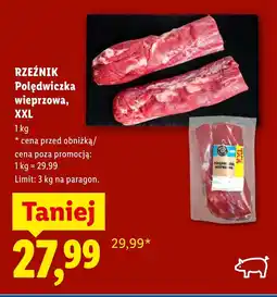 Lidl Polędwica wieprzowa Rzeźnik oferta