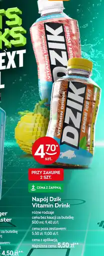 Żabka Napój Dzik oferta