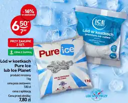 Żabka Lód w kostkach Pure ice oferta