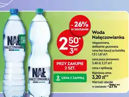 Żabka Woda mineralna Nałęczowianka oferta